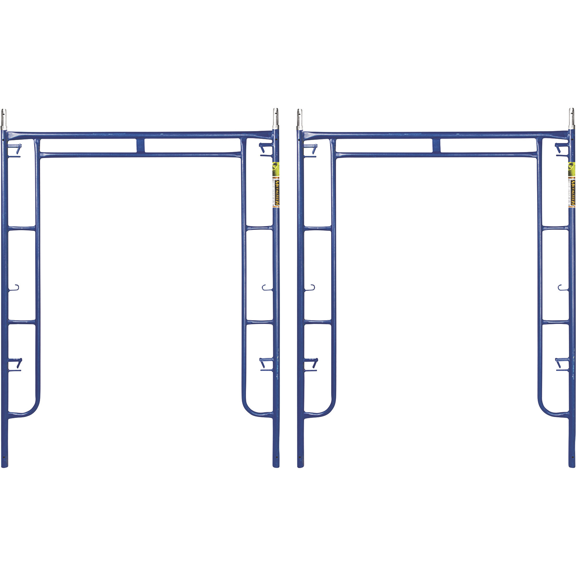 Metaltech 4,900-Lb. Capacity Arch Scaffold Frames, 2-Pk., 6ft. x 5ft.